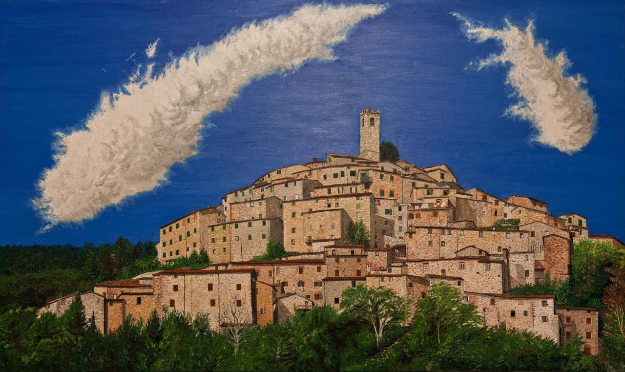 La Vecchia Locanda Castelnuovo di Val di Cecina Luaran gambar